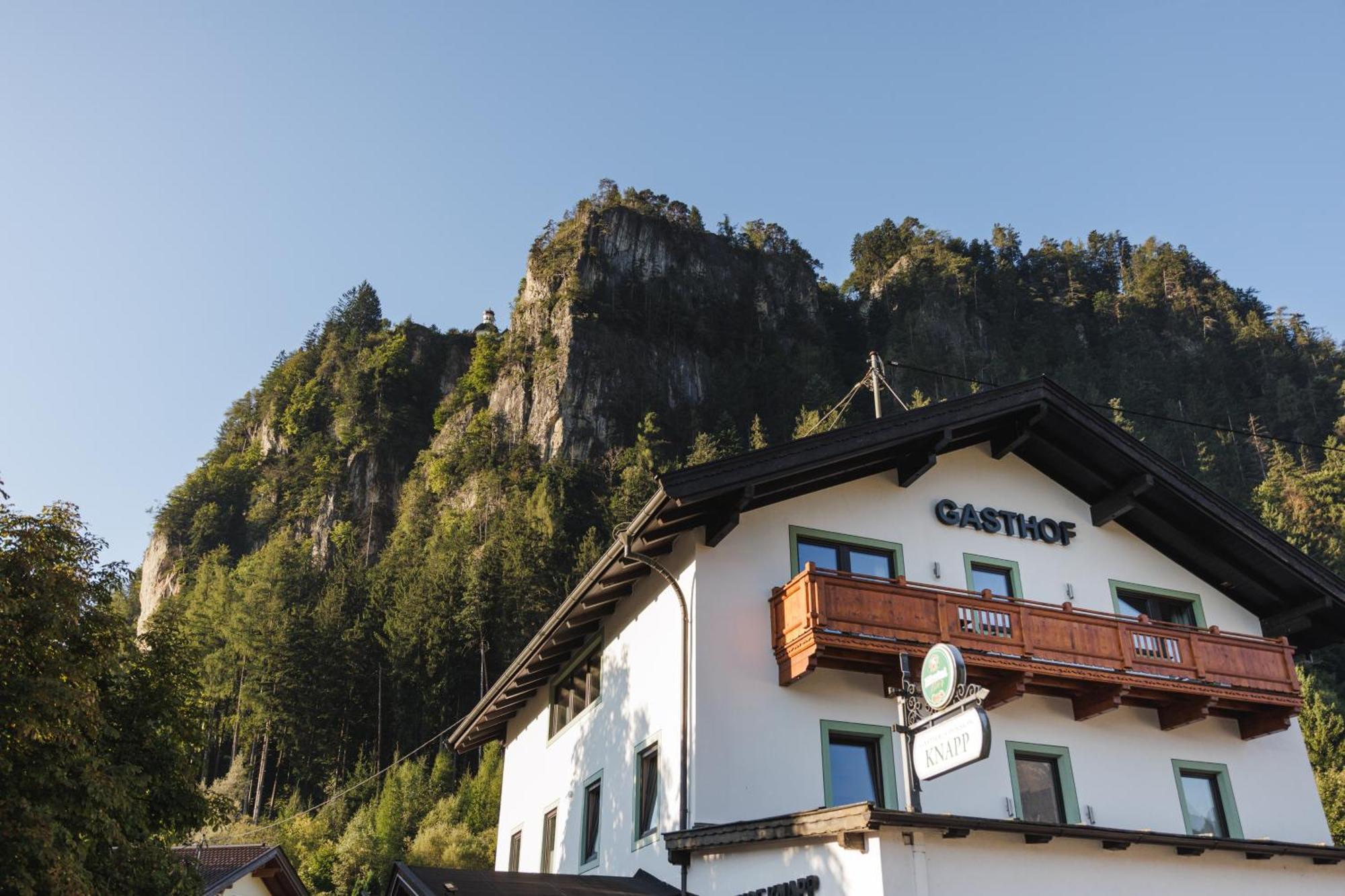 Gasthof Pension Knapp シュトラス・イム・ツィラータール エクステリア 写真
